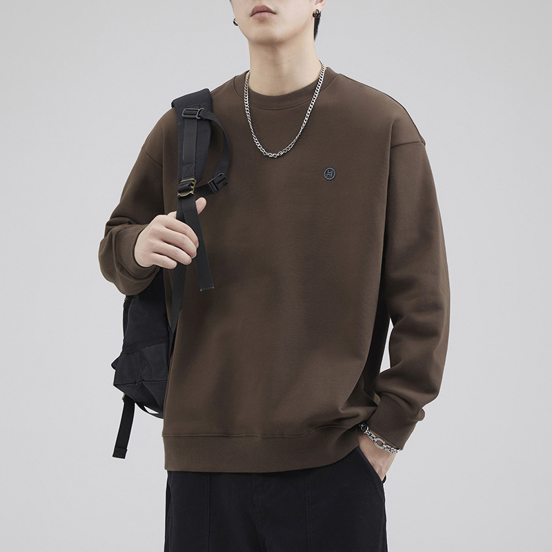 Men's versatile long sleeve sweatshirt